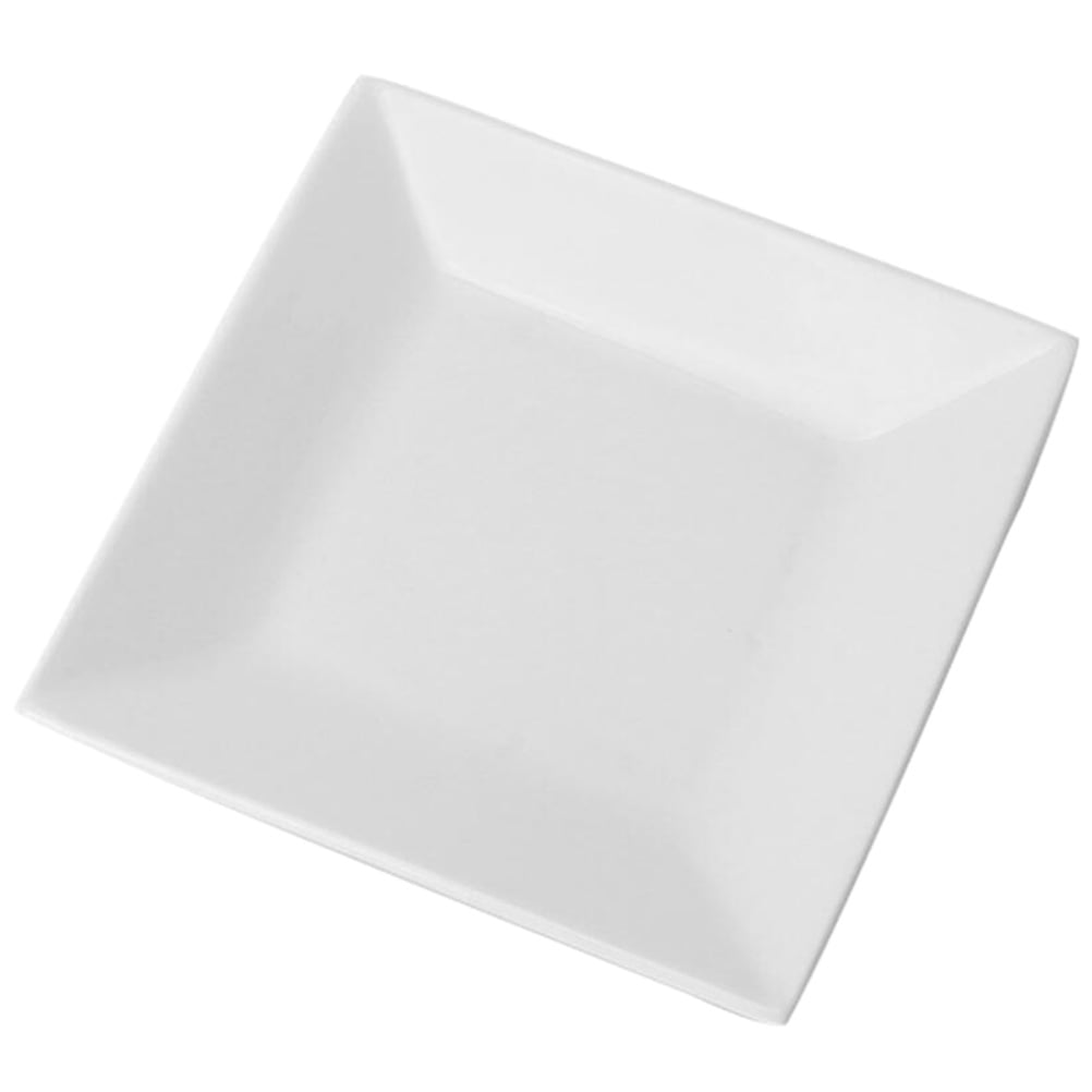 Rosarivae 1pc Ceramic Square Plate Steak Sushi Serving Plate for Home