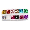 thumbnail image 2 of Uñas Lentejuelas Paillettes Lámina 3D shamjiam Suministros 1-15x5cm DIY Nail Art Glitter Sequin, 2 of 9