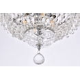 thumbnail image 6 of Century 4 light Chrome Flush Mount Clear Royal Cut Crystal, 6 of 9