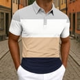 thumbnail image 3 of Tbopshirt Short Sleeved Shirts for Men Plus Size with Collar Business Collar Casual Sports Printed Button Top Shirt,S-5XL, 3 of 4