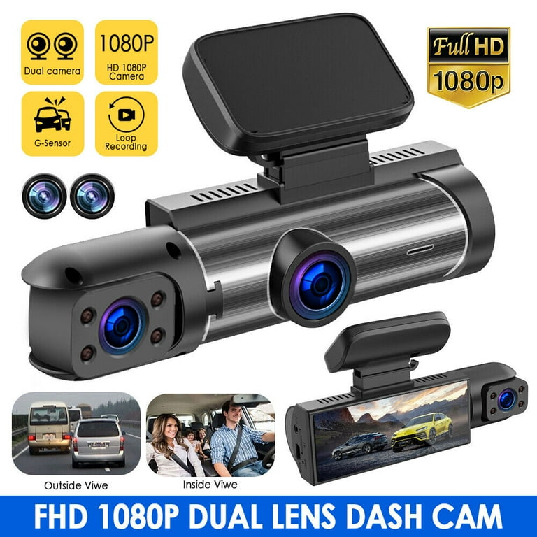 Dual Camera Car Dash Cam Car Dvr Registrator Full HD 1080P Video
