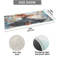 thumbnail image 3 of Haosy Beautiful Woman Play Violin Bathroom Rugs Non Slip Absorbent Soft Plush Quick Dry Bath Mat, 39"x20", 3 of 8