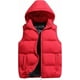 thumbnail image 1 of Chaleco acolchado de invierno para hombre con capucha extraíble para exteriores, 1 of 5