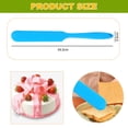 thumbnail image 5 of Cake Cream Butter Spatula, Mixing Batter Scraper Brush, Silicone Baking Cook Tool ,Blue, 5 of 6