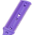 thumbnail image 3 of Dual Sided Hair Razor Comb with Replaceable Blades for Thinning and Precise Hair Shaping, 3 of 4