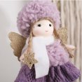 thumbnail image 5 of Merry Christmas 2024 Purple Angel Girl Doll Decorations 2023 Christmas Tree Pendant Decorated for Christmas Home Noel Natal, 5 of 5