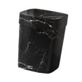 thumbnail image 3 of Cubo de basura Contenedor de basura Cubo de basura con tapa Contenedor de abono para encimera Contenedor de residuos de alimentos para cocina Lavadero negro, 3 of 8