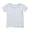White, variant on CPNG Girls Ribbed Knit Ruffled T Shirts Toddler Baby Girls Comfortable and Stylish Short Sleeved Ruffle T Shirts(Watermelon Red,3-4 Years)