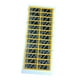 thumbnail image 1 of Etiquetas para apilar pesas. Etiquetas universales para pesas. Calcomanías para artículos deportivos, culturismo y entrenamiento de fuerza. 25 kg Negro Amarillo, 1 of 8
