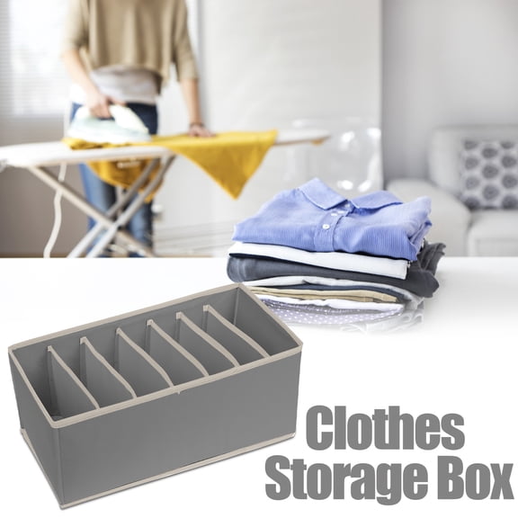Foldable Compartment Storage Bag Thickened Non-woven-proof Storage Box