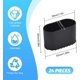 thumbnail image 2 of 24pcs Oval Chair Leg Caps 40mm*20mm Protectors For Furniture Chair Leg Protectors To Prevent Scratches And Noise For Furniture Feet (black), 2 of 5