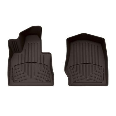 WeatherTech FloorLiner HP Custom Fit Floor Mats compatible with Ford Explorer, Explorer Hybrid, Explorer ST - 1st Row (Driver & Passenger), Cocoa