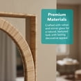 thumbnail image 4 of Elk Home Baarlo 23.5-Inch Natural Wood Arched Wall Mirror, Eclectic, 4 of 8