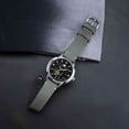 thumbnail image 6 of BISONSTRAP Men's Watch Bands, Hand-Stitched Leather Watch Straps, Quick Release, 22mm, Grey with Silver Buckle, 6 of 6