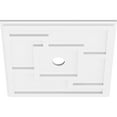 thumbnail image 2 of 18"OD x 2"ID x 6 1/4"C x 1"P Knox Architectural Grade PVC Contemporary Ceiling Medallion, 2 of 11