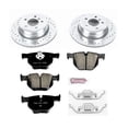 thumbnail image 3 of PowerStop Rear Z23 Evolution Sport Carbon-Fiber Ceramic Brake Pad and Drilled & Slotted Rotor Kit Fits: BMW Select Models K5984, 3 of 10