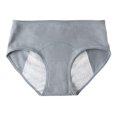 thumbnail image 1 of Spdoo Teen Girls Period Underwear Cotton Soft Breathable Women Menstrual Panties For Teens Leak-Proof Full Coverage Briefs, 1 of 8
