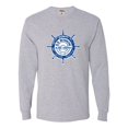 thumbnail image 1 of Adult SS Minnow Funny Retro Long Sleeve T-Shirt, 1 of 1