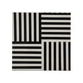 thumbnail image 4 of TOV Furniture Black And White Cube Side Table With Geometric Pattern, 4 of 6