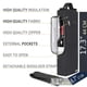 thumbnail image 3 of AROUY Bolsa enfriadora de Golf/Accesorios para Hombres y refrigerador de Cerveza pequeño con Aislamiento Suave, Capacidad para 6 Paquetes de latas o Dos Botellas de Vino, Bolsas Deportivas, 3 of 5