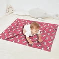 thumbnail image 2 of Pink Cartoon Unicorn Pattern Blanket,Comfortable Soft Flannel Throw Blanket,All Season,Warm Lightweight Blankets for Sofa Bed Couch Living Room Chair,30"x40", 2 of 4
