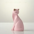 thumbnail image 6 of Elegant Resin Cat Figurine Sculpture Modern Desktop Decoration Unique Home Bookshelf Ornament for Cat Lovers, 6 of 8