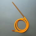 thumbnail image 2 of Manguera para shisha Vástago de aluminio Tubo de silicona para shisha Pipa de agua para shisha Suministros para barra de fiesta 1.8M, Naranja Methold JJ10924-07B, 2 of 2