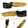 thumbnail image 1 of Front Footrests Foot Peg for Triumph Street Triple 765/R/S/RS Daytona 675/R Gold, 1 of 5