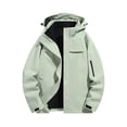 thumbnail image 7 of Mens Rain Jacket Waterproof with Hooded Hiking Coat | Zip Pockets Windbreaker,Fishing,Active Performance Shell Jackets, 3XL, 7 of 7