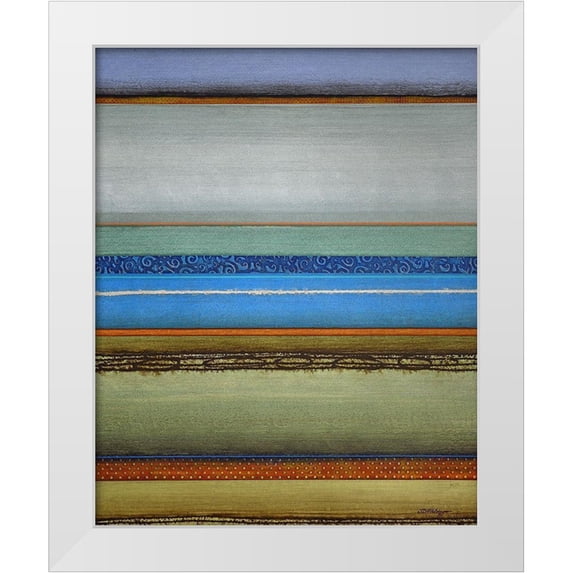 Holsinger, Joel 15x18 White Modern Wood Framed Museum Art Print Titled - Sequenza 2