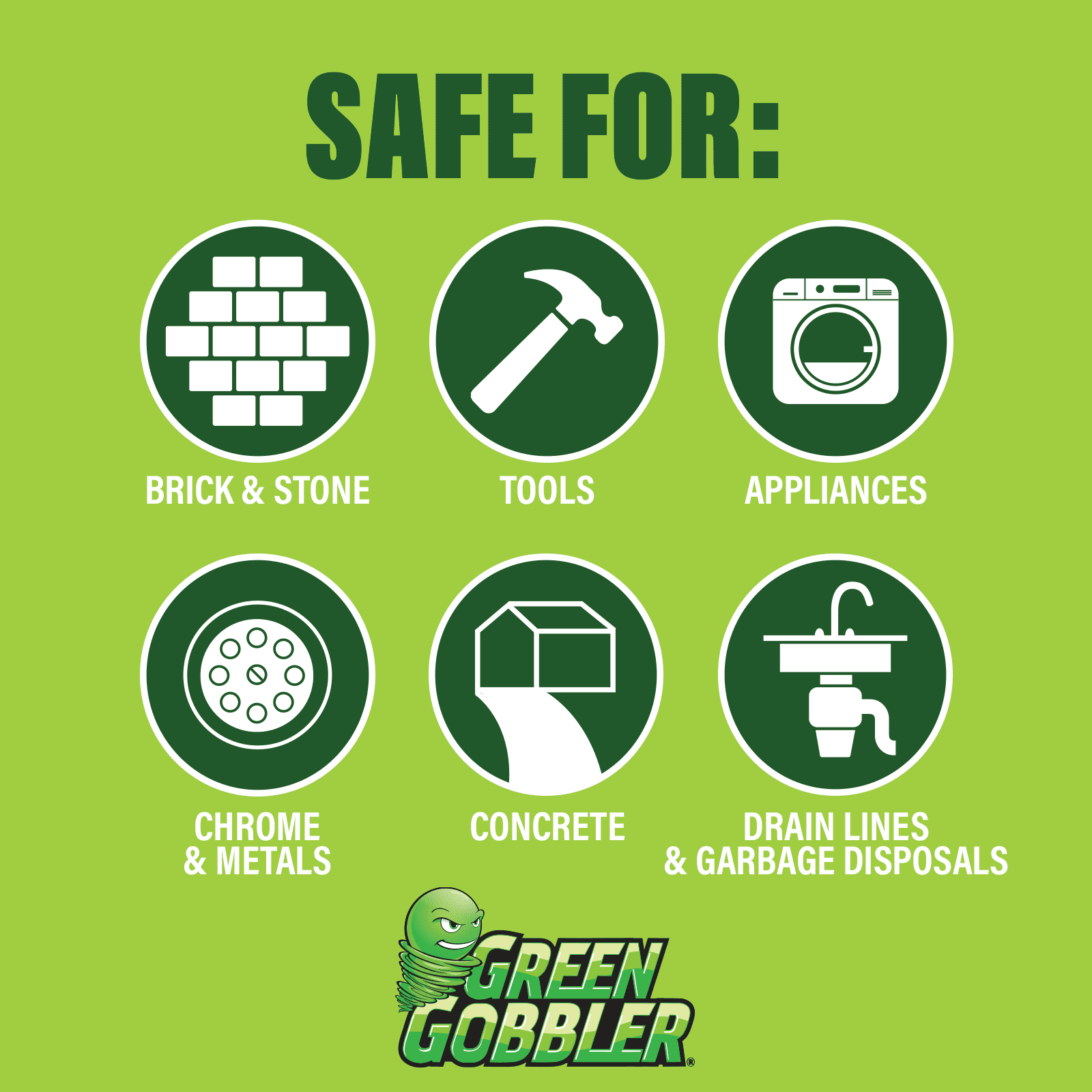 Green Gobbler 30% Concentrated Vinegar Multi Purpose Cleaner for Home and Outdoor Use, 1 Gallon