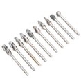 thumbnail image 4 of Fresa de desbaste, 10 piezas Brocas rotativas Taladro Cortador de molienda Tallado Lima rotativa Funcionalidad versátil, 4 of 12