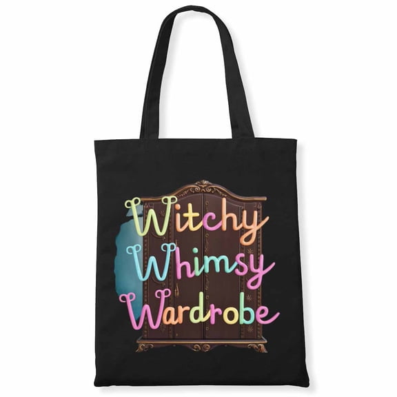 Witch Halloween Witchy Whimsy Wardrobe Women Canvas Bag 1Pc