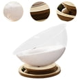 thumbnail image 6 of Bvdfgk Capsule Cat Bed Cat House Stable Four Seasons Small Pets Bed Cat Furniture Track MDF with mat M, 6 of 9