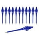 thumbnail image 1 of Lápices 2H, paquete de 12 lápices para puntuar golf con borrador, plástico mecánico a granel para juegos deportivos, reuniones y oficina, azul oscuro redondo, 1 of 6