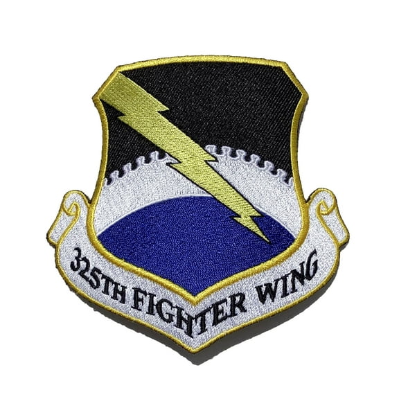325th Fighter Wing Patch – Plastic Backing