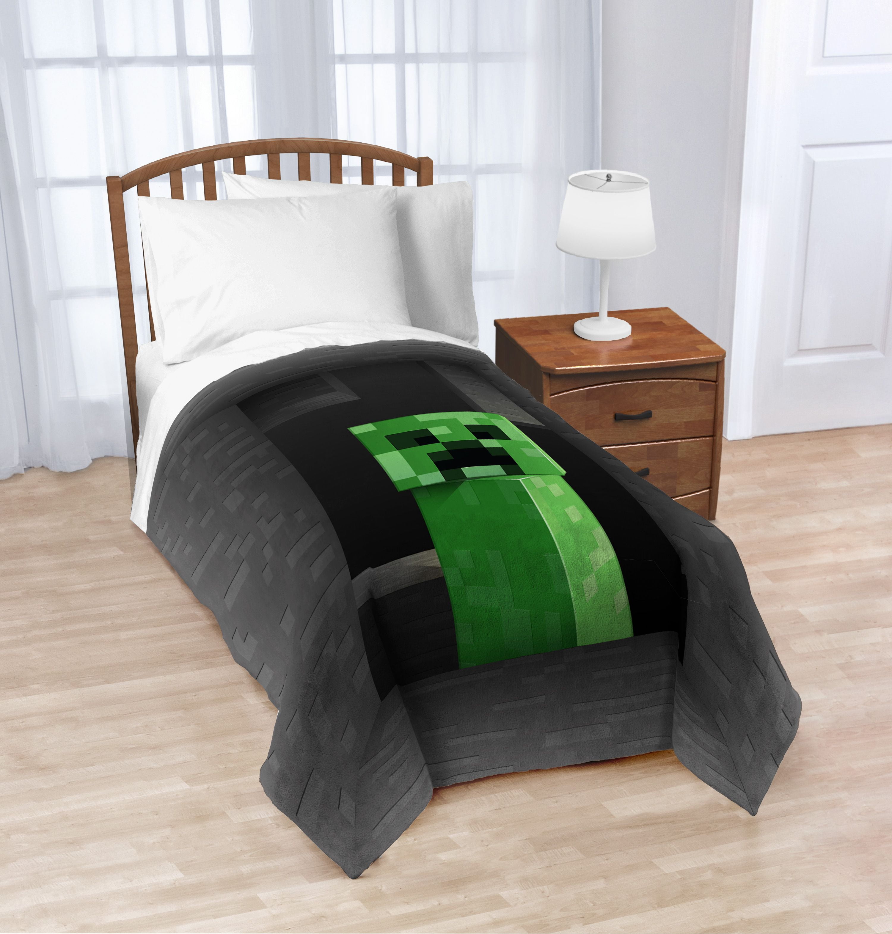 Minecraft 62" x 90" Plush Blanket for Kid, Gamer 32281253370 eBay