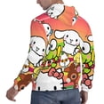 thumbnail image 4 of Lsque Sanrio Pattern Casual Men's Hoodie,Hooded Sweatshirt with Kangaroo Pocket,Pullover Hoodie-Medium, 4 of 8