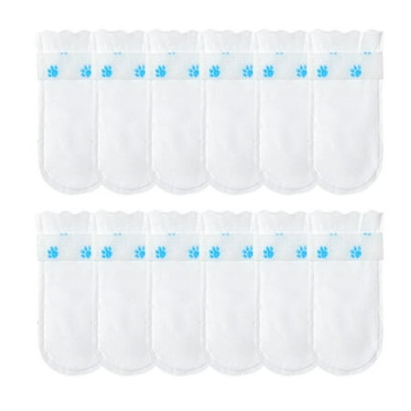 Rosafegon Paw Covers For Dogs 12X Dog Feet Cover Boots Waterproof Dog Shoes Replacement Covers Pet Feet Socks Protector With Adjustable Adhesive Bandage For Paw Protection gorgeously