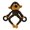 Monkey, variant on SPRING PARK Dog Toy Squeak Cute Cattle Bear Monkey Plush Doll Animal Toys Interactive Bite Toy