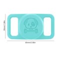 thumbnail image 4 of Para Apple Airtag Funda Silicona Soporte Collar Perro Impermeable () Verde, 4 of 6