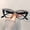 Black, variant on Women Cat Eye Reading Glasses Crystal Decor +1.0 to +3.5 Fashion Readers