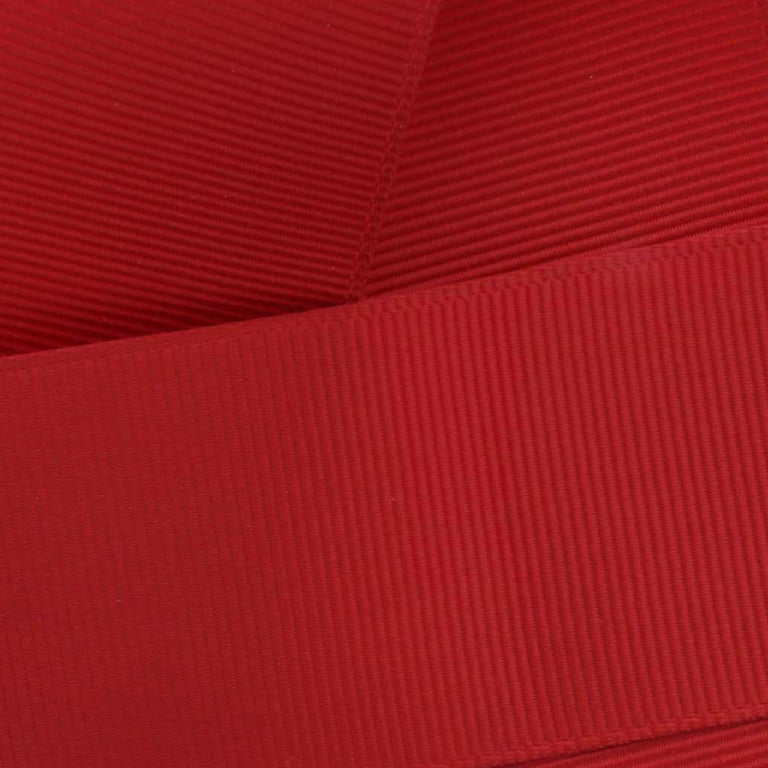 Grosgrain Ribbon - Red, 3/8 x 21ft