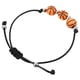 thumbnail image 2 of Pulsera de baloncesto Pulsera deportiva Pulsera ajustable Pulsera deportiva Pulsera decorativa de baloncesto Pulseras deportivas, 2 of 7