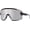 Silver Mirror, variant on Vision Big Shield Wraparound Sunglasses Rave for Men Women Neon Sun Visor Glasses Cycling Ski Shades 80s 90s