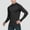 Black, variant on Men's Quarter Zip Compression Shirts Long Sleeve Mock Turtleneck Workout Tops, Quick Dry Stretch Athletic Baselayer Undershirt for Running Basketball