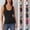 Tank Tops for Women Brown, variant on Basic Tank Tops for Women Undershirt Ribbed Sleeveless Scoop Neck Casual Layering Basic Tanks Top Beige L
