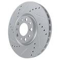 thumbnail image 6 of Detroit Axle - Front Brake Kit for 2015-2017 Chrysler 200, 2013-2016 Dodge Dart, Drilled Slotted Brake Rotors Ceramic Brake Pads: 12.01" Rotors, 6 of 7