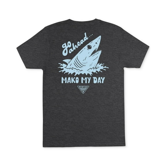 Columbia Men Regular Fit Short Sleeve T-Shirt Shirt S Grey