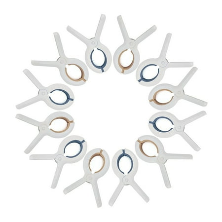 

Beach Chair Towel Clip 12-Piece Large Clip Clip Beach Towel Clip Heavy Duty Laundry Pin Clip with Spring